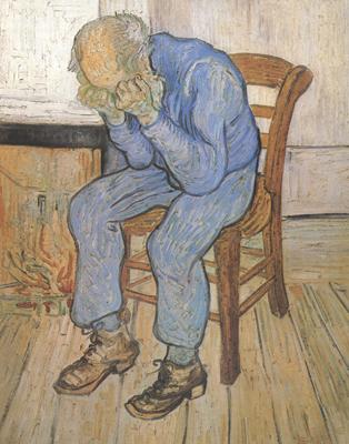 Vincent Van Gogh Old Man in Sorrow (nn04) oil painting picture